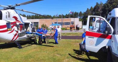 Вертолет санавиации доставил пациентку из Никольска в Пензу